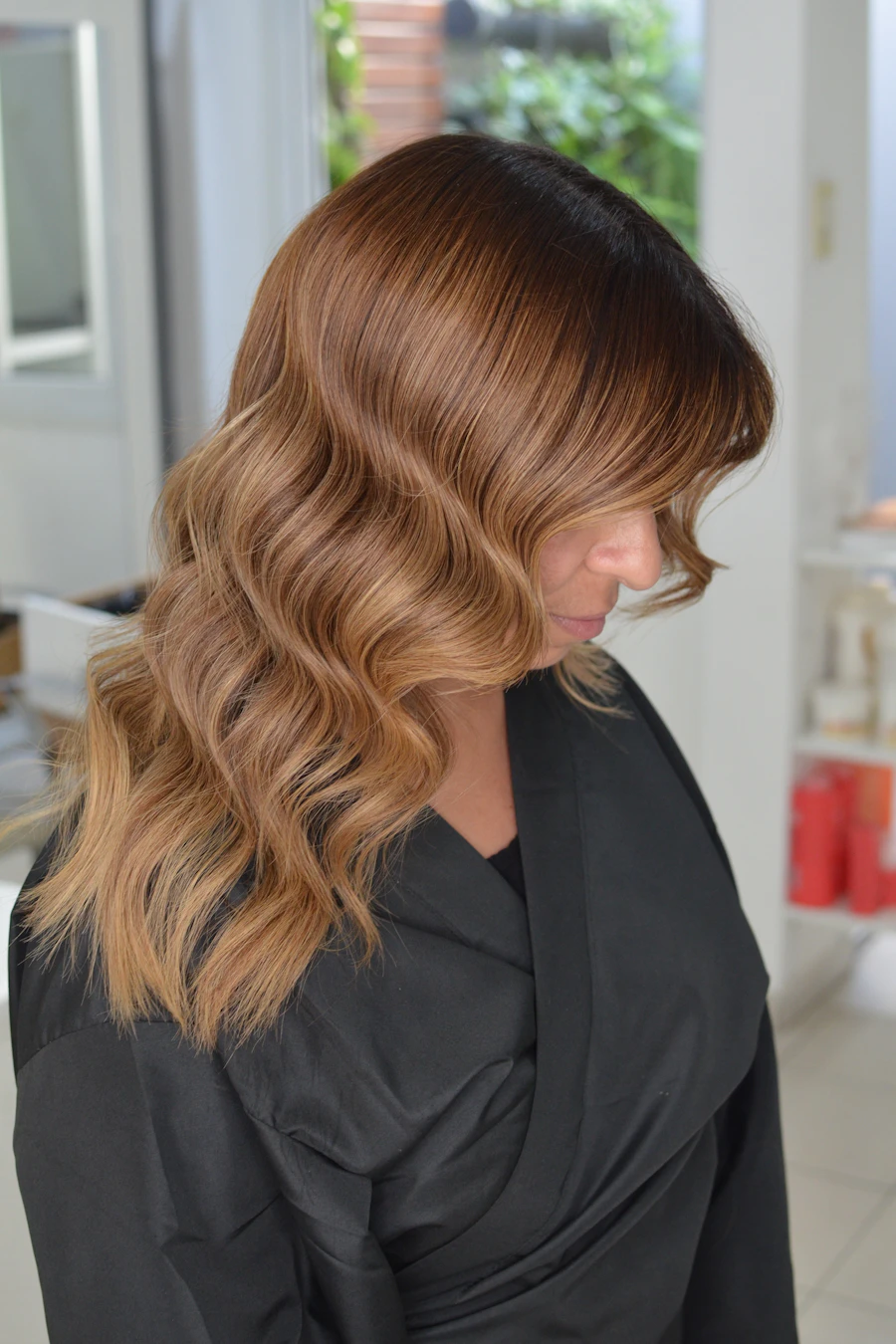 Balayage doré